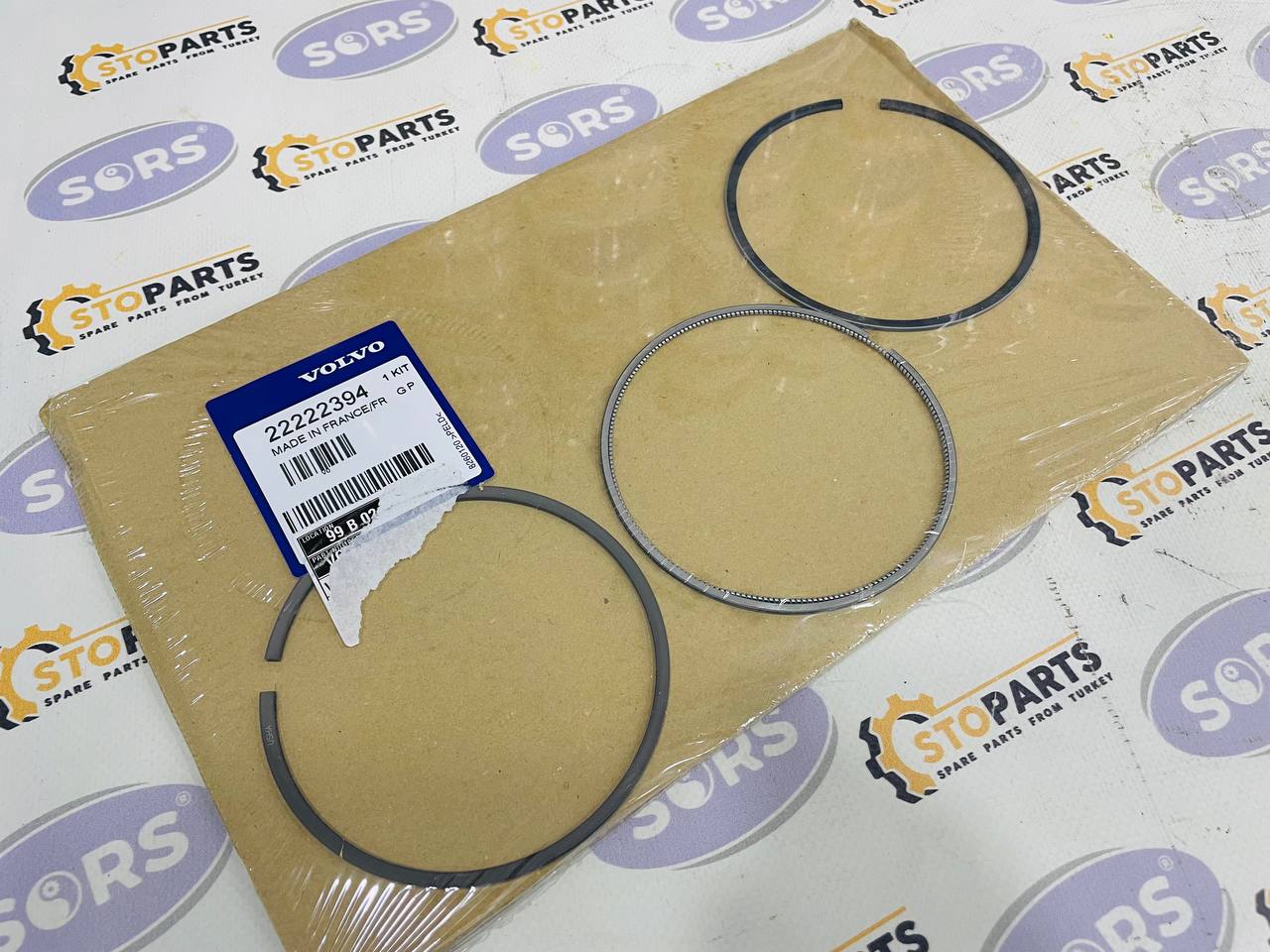 PISTON RING KIT VOP22222394, 22222394 FOR VOLVO