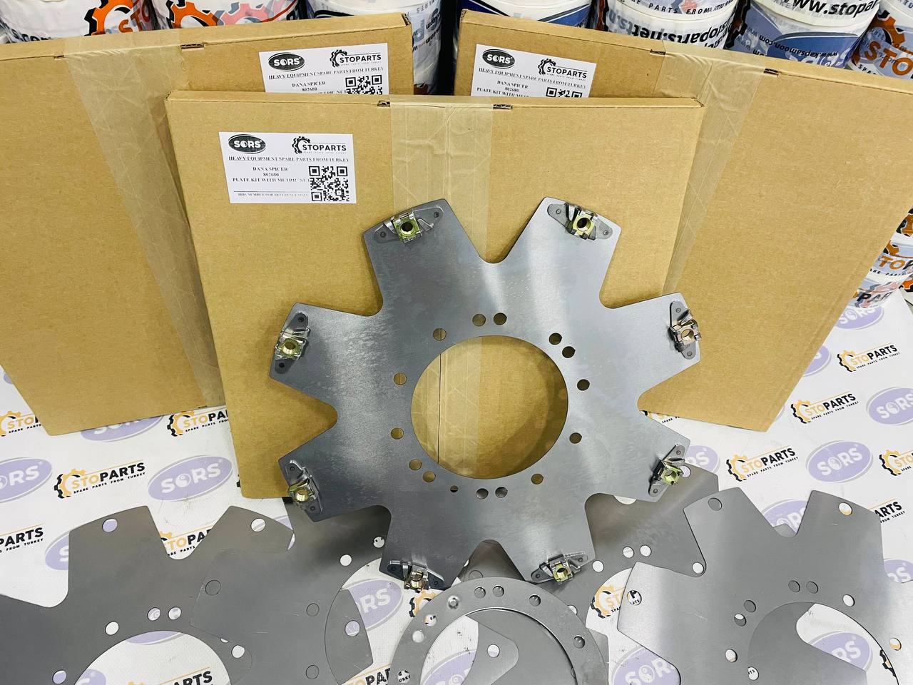 PLATE KIT WITH METRIC NUT 802680 FOR DANA SPICER