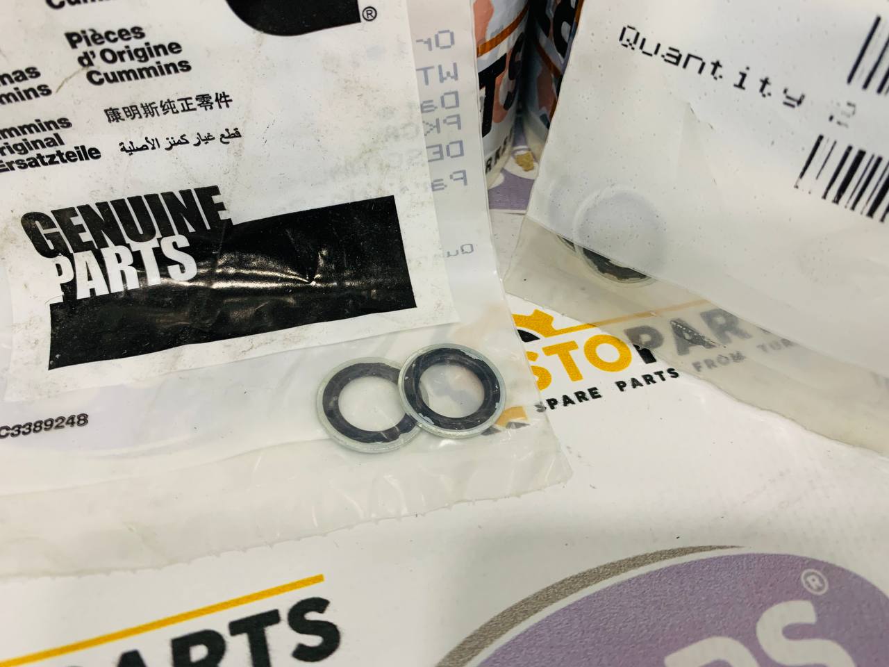 SEALING WASHERS 3963983 FOR CUMMINS