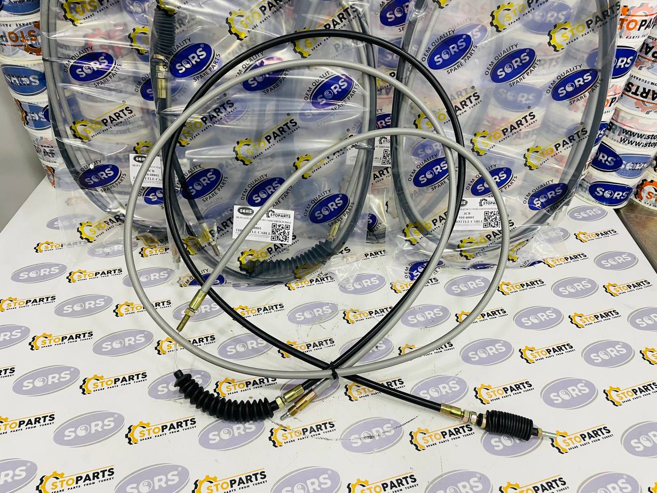 THROTTLE CABLE 910/48801 FOR JCB