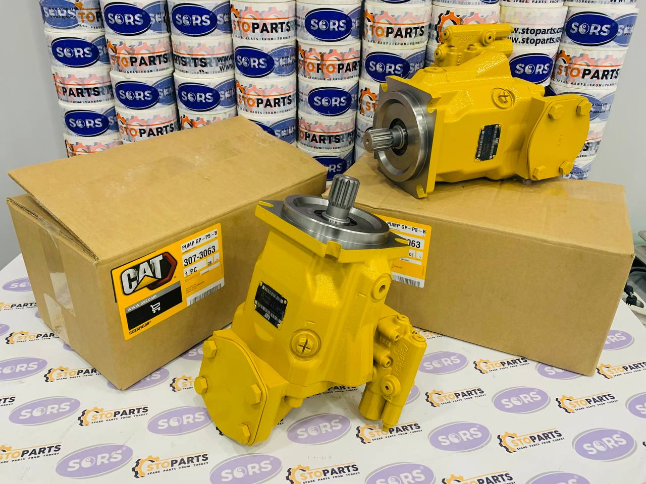 HYDRAULIC PUMP 3073063 FOR CATERPILLAR (GENUINE) – STOPARTS LTD