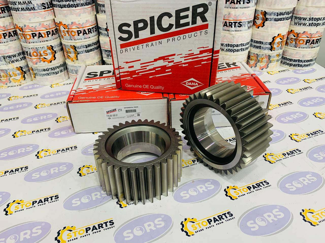 PINION GEAR 770.06.105.01 DANA SPICER (ORIGINAL)