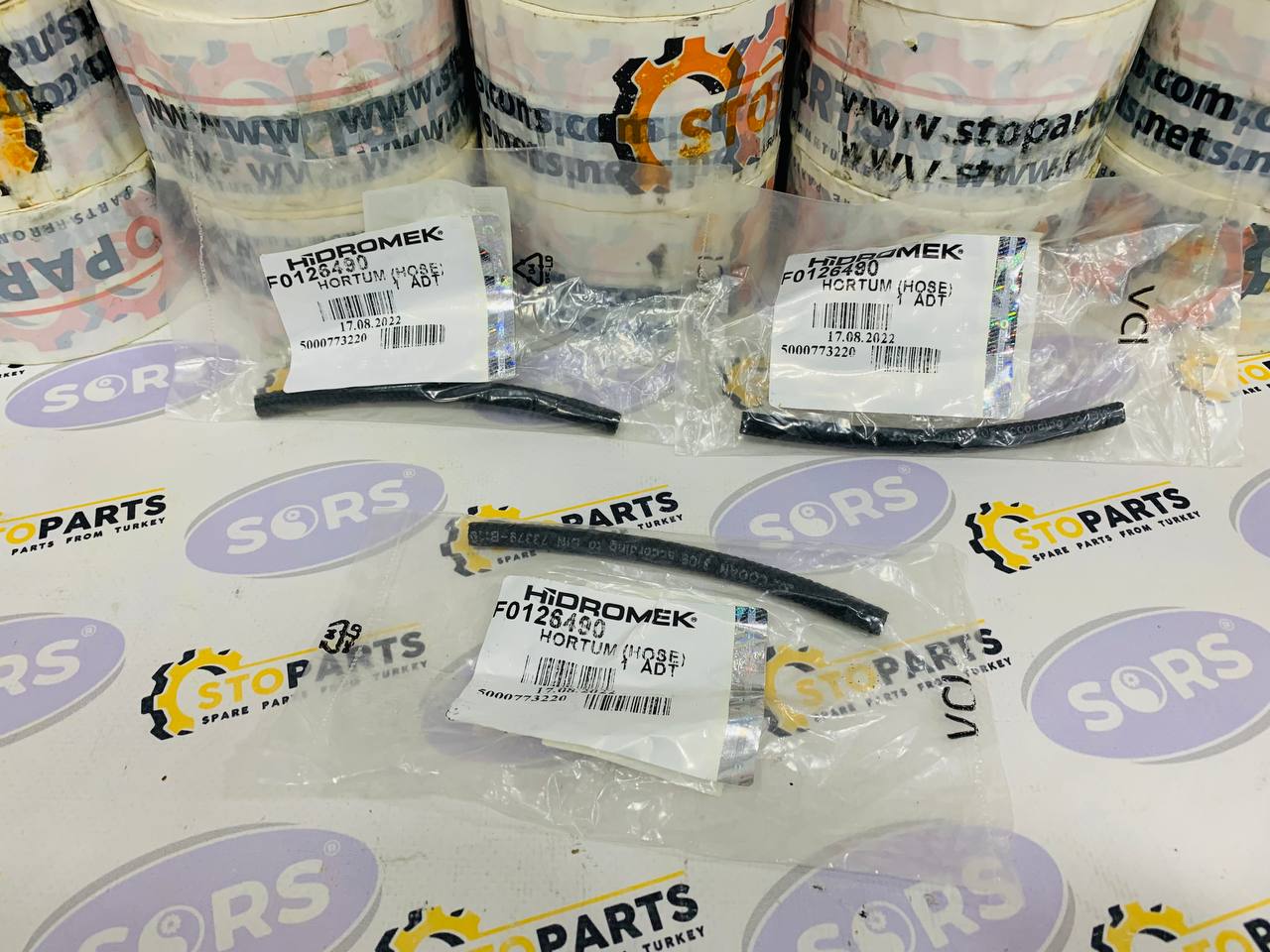 HOSE F01/26490 FOR HIDROMEK (GENUINE) – STOPARTS LTD