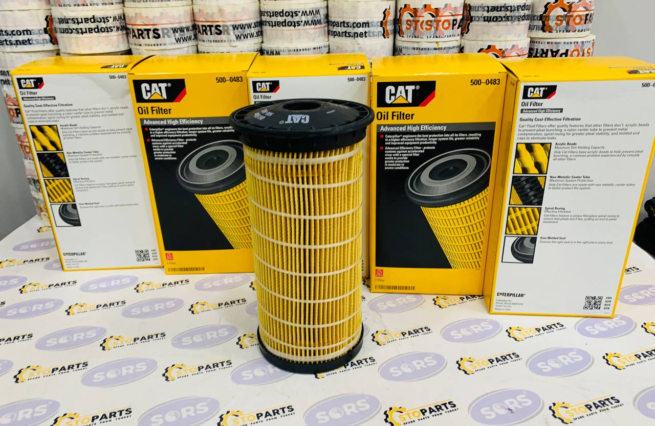 OIL FILTER 5000483 FOR CATERPILLAR (GENUINE) – STOPARTS LTD